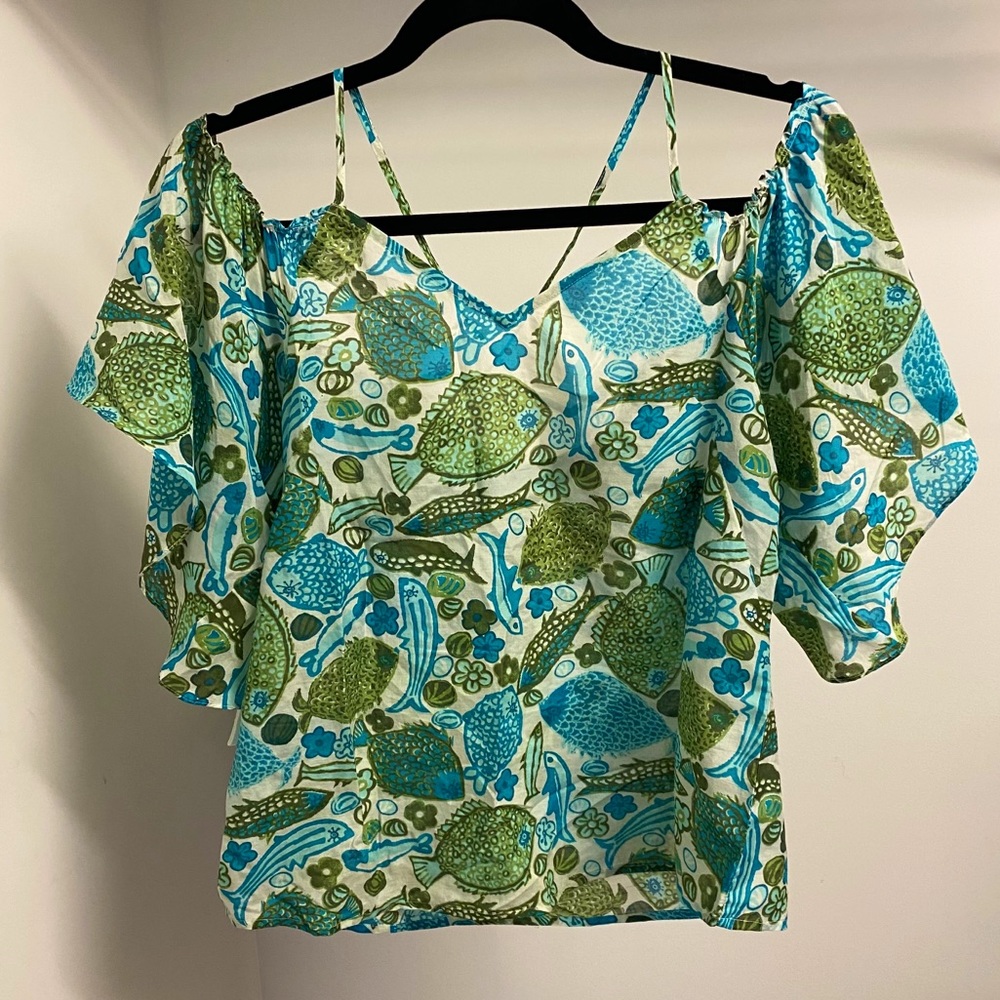 Anthropologie Vanessa Virginia Puget Sound Top